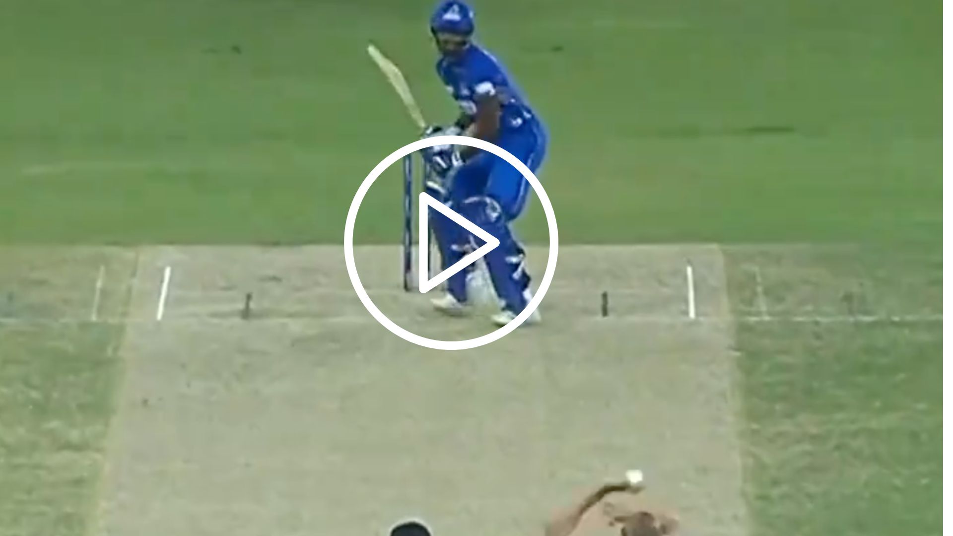 [Watch] Andre Fletcher's Colossal ‘116-Metre' Six Against Wood In ILT20 2024